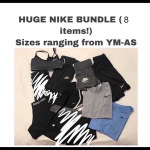 HUGE NIKE BUNDLE! WOMENS YM-AS, BEST DEAL